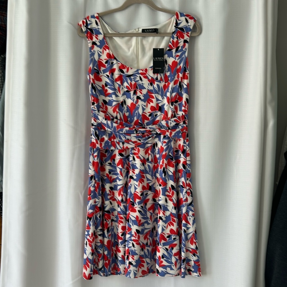 Brand new Ralph Lauren faux wrap dress